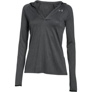NWT Under Armour Women's Tech Long Sleeve Hooded Henley X-SMALL